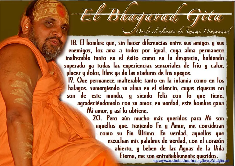 El Bhagavad Gita desde el Aliento de Swami Divyanand