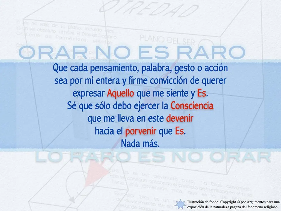 ORAR NO ES RARO