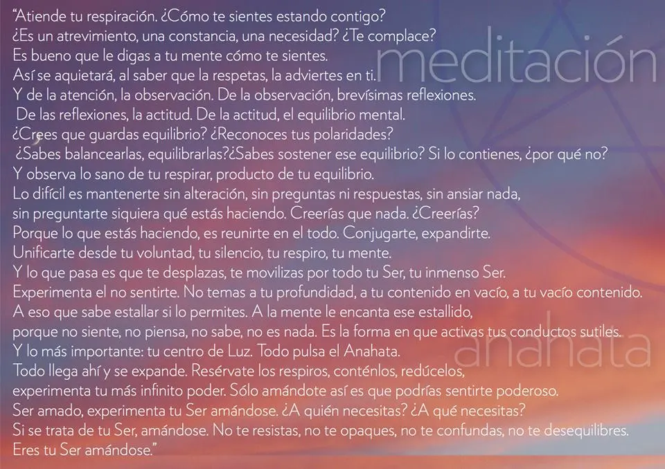 ¿Cómo te sientes estando contigo?