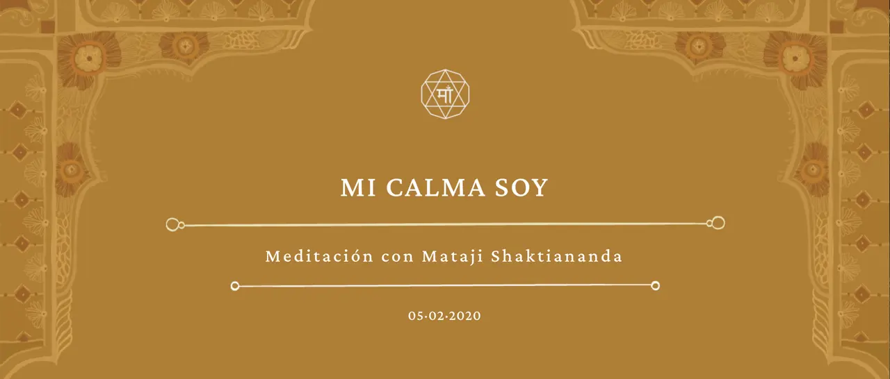 Mi calma soy