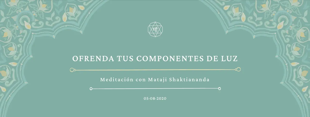 Ofrenda tus componentes de luz