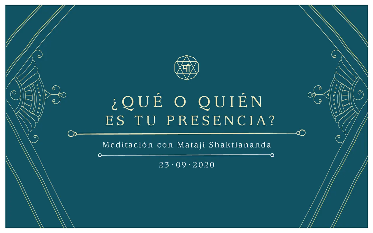 ¿Qué o quién es tu presencia?