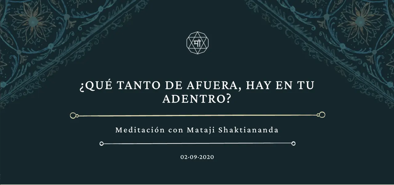 ¿Qué tanto de afuera, hay en tu adentro?