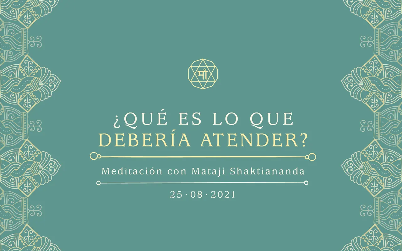 ¿Qué es lo que debería atender?