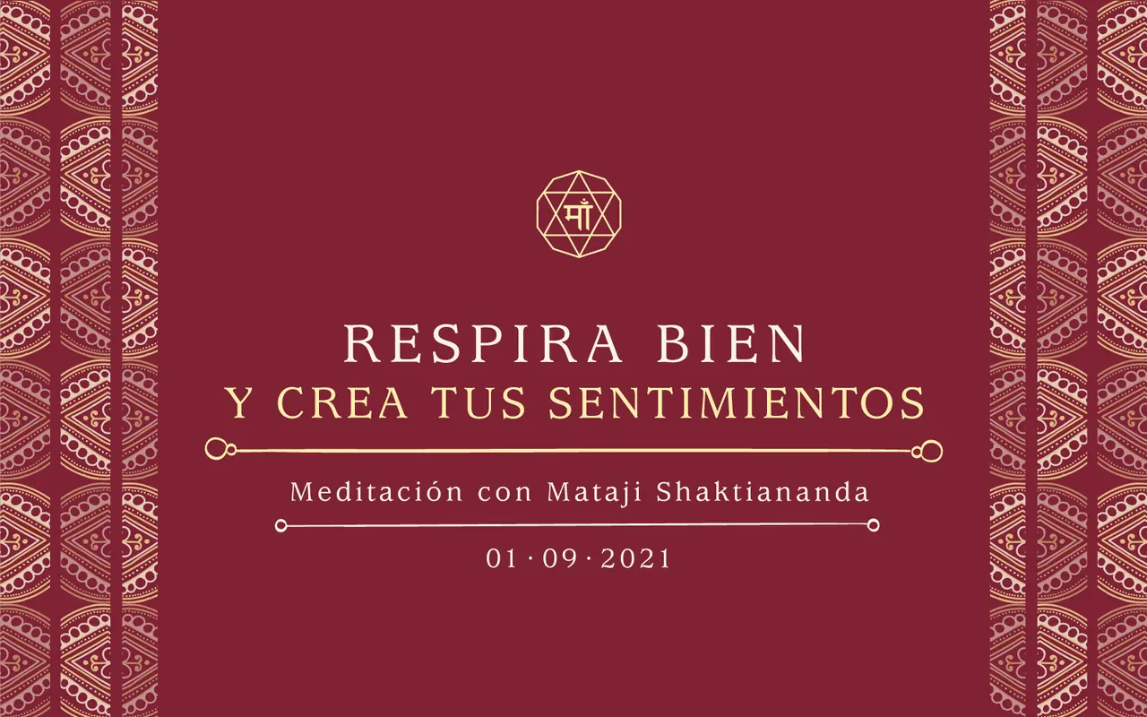 Respira bien y crea tus sentimientos