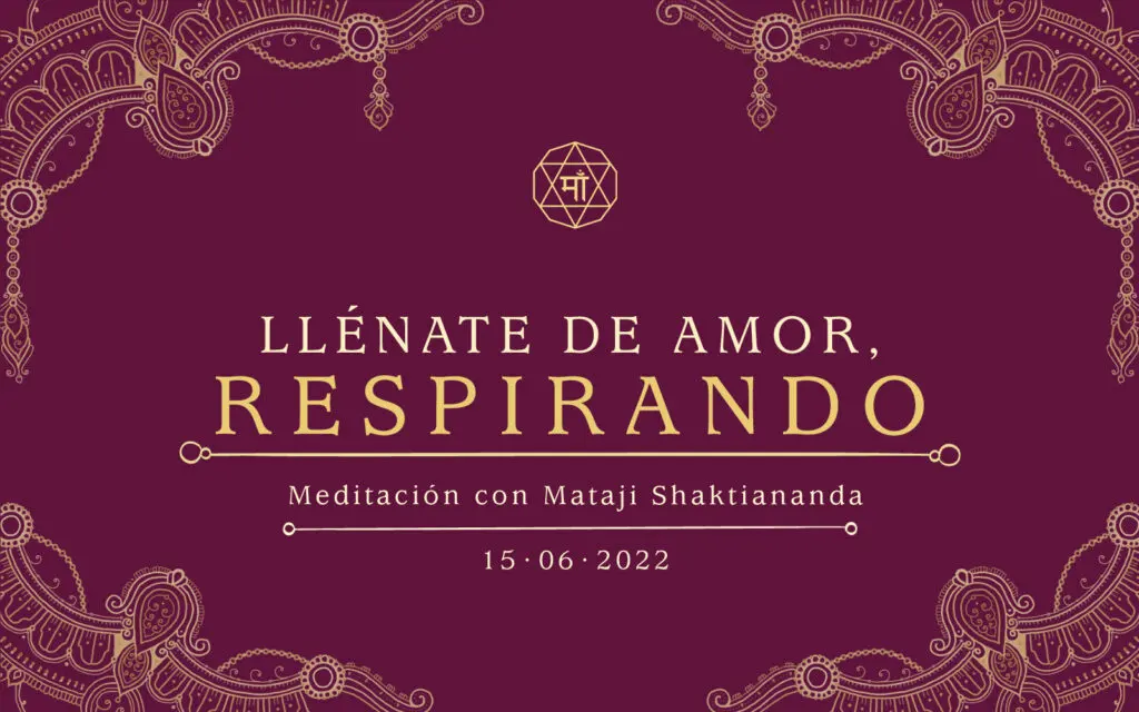 Llénate de amor, respirando