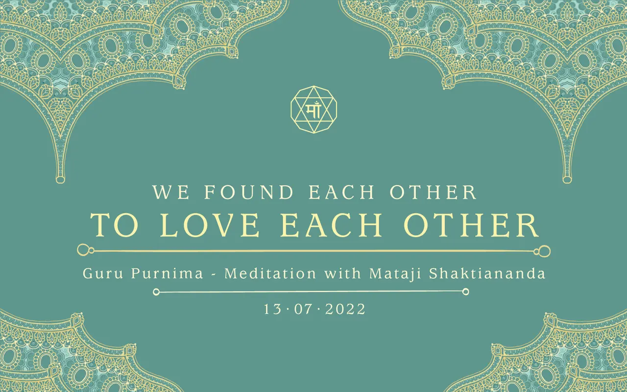 We Found Each Other to Love Each Other