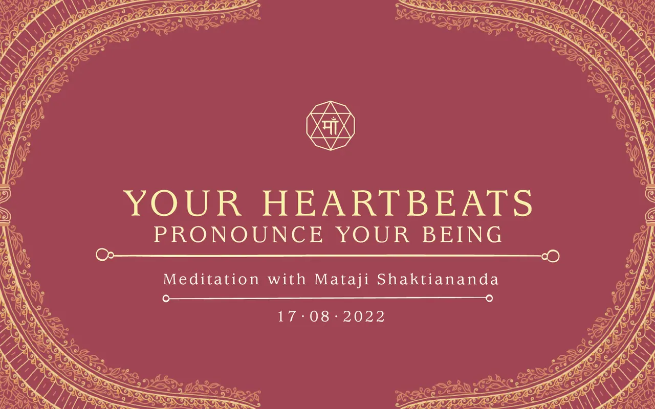Your Heartbeats Pronounce Your Being