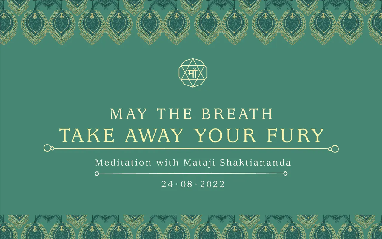 May the Breath Take Away Your Fury