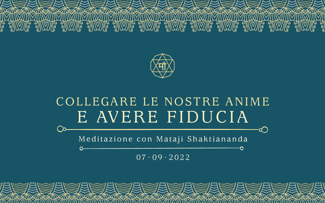 Collegare le nostre anime e avere fiducia