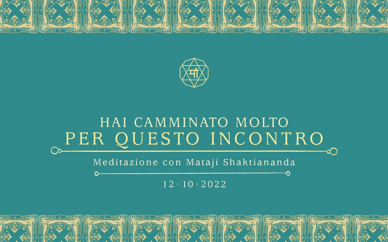 Hai camminato molto per questo incontro