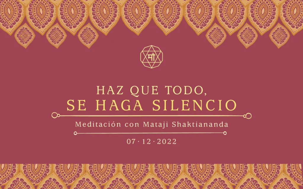 HAZ QUE TODO SE HAGA SILENCIO
