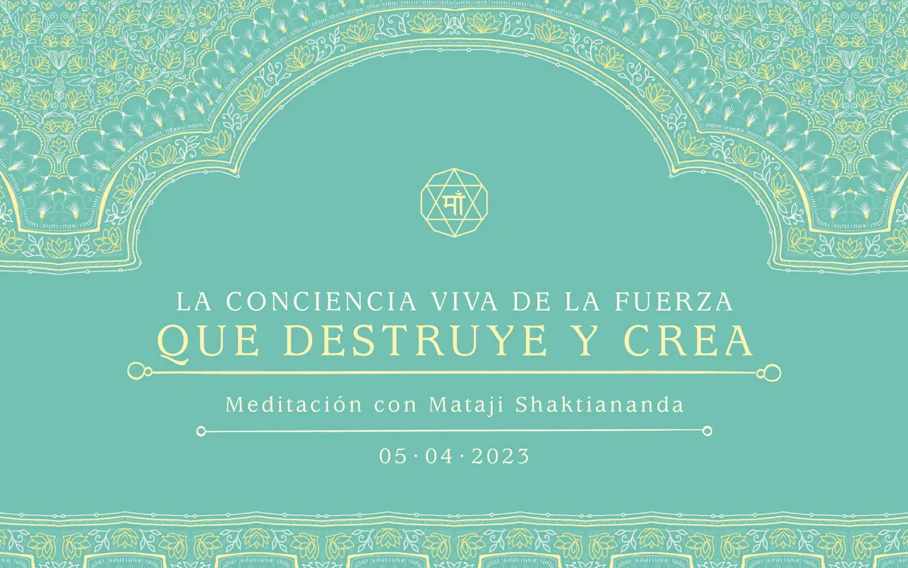 La conciencia viva de la Fuerza que destruye y crea