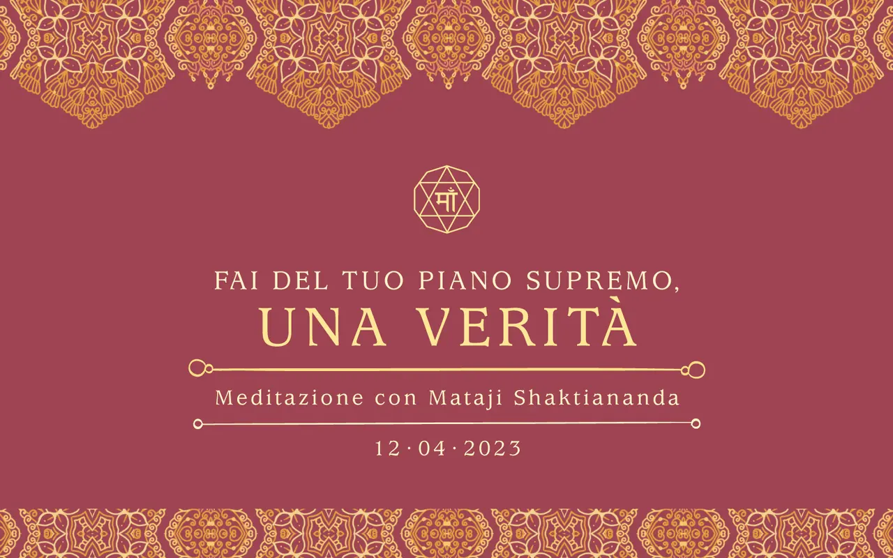 Fai del tuo piano supremo una verità