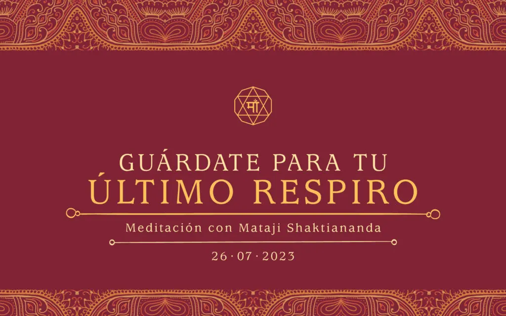 GUÁRDATE PARA TU ÚLTIMO RESPIRO