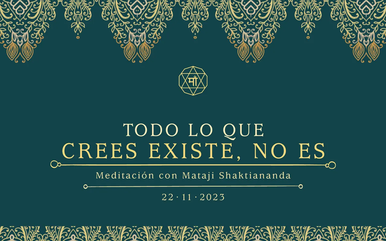 Todo lo que crees existe, no es