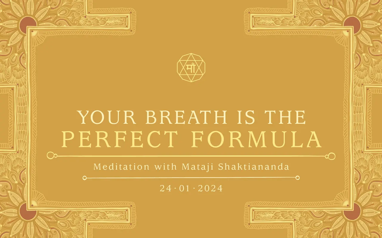 Your Breath Is the Perfect Formula