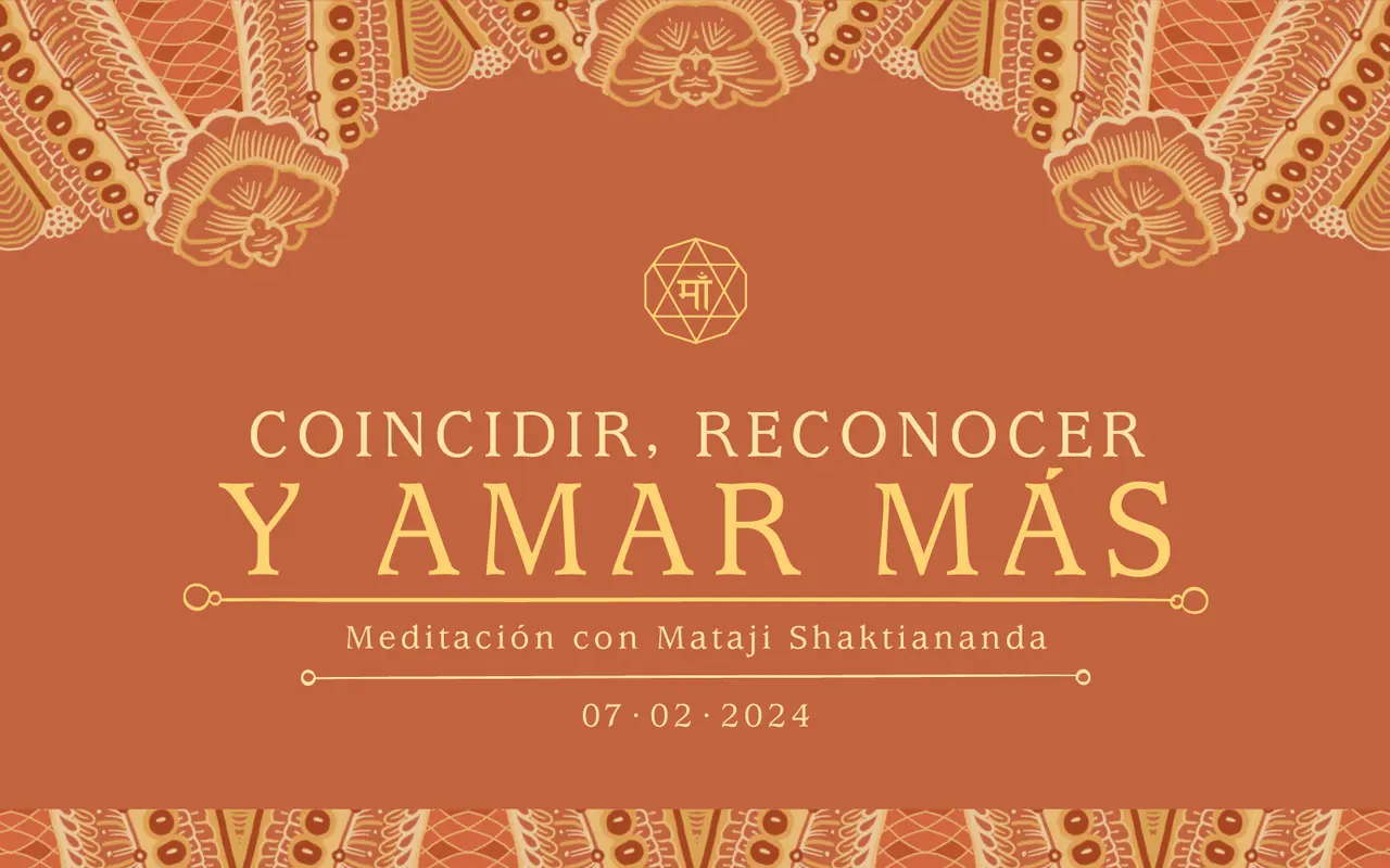 Coincidir, reconocer y amar más