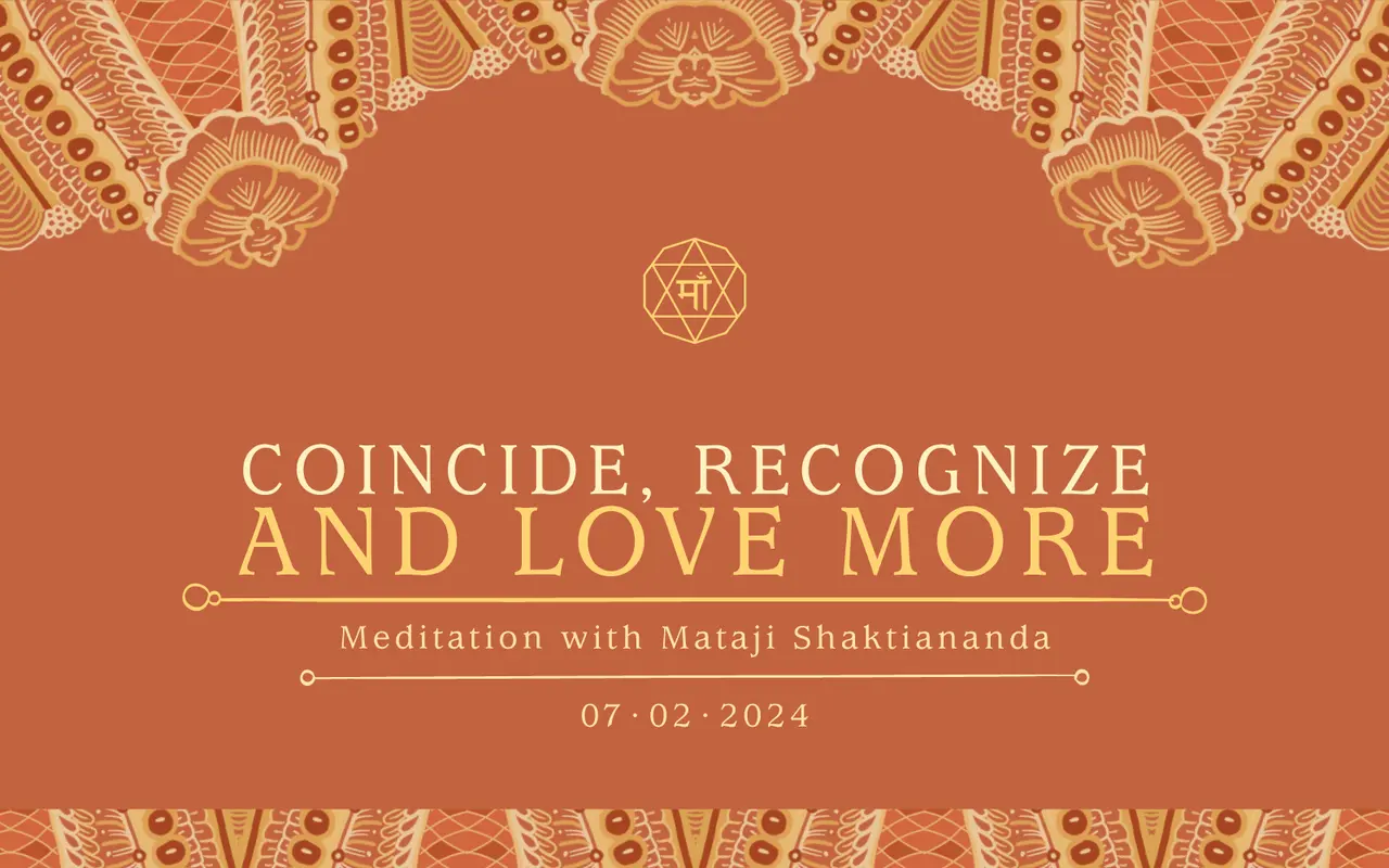 Coincide, Recognize and Love More
