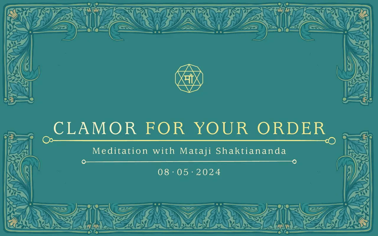 Clamor For Your Order