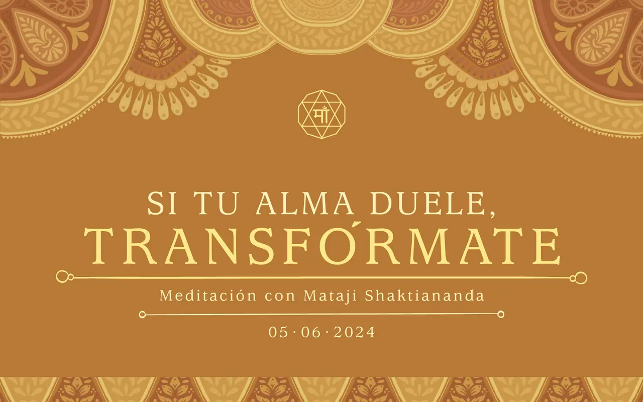 Si tu alma duele, transfórmate