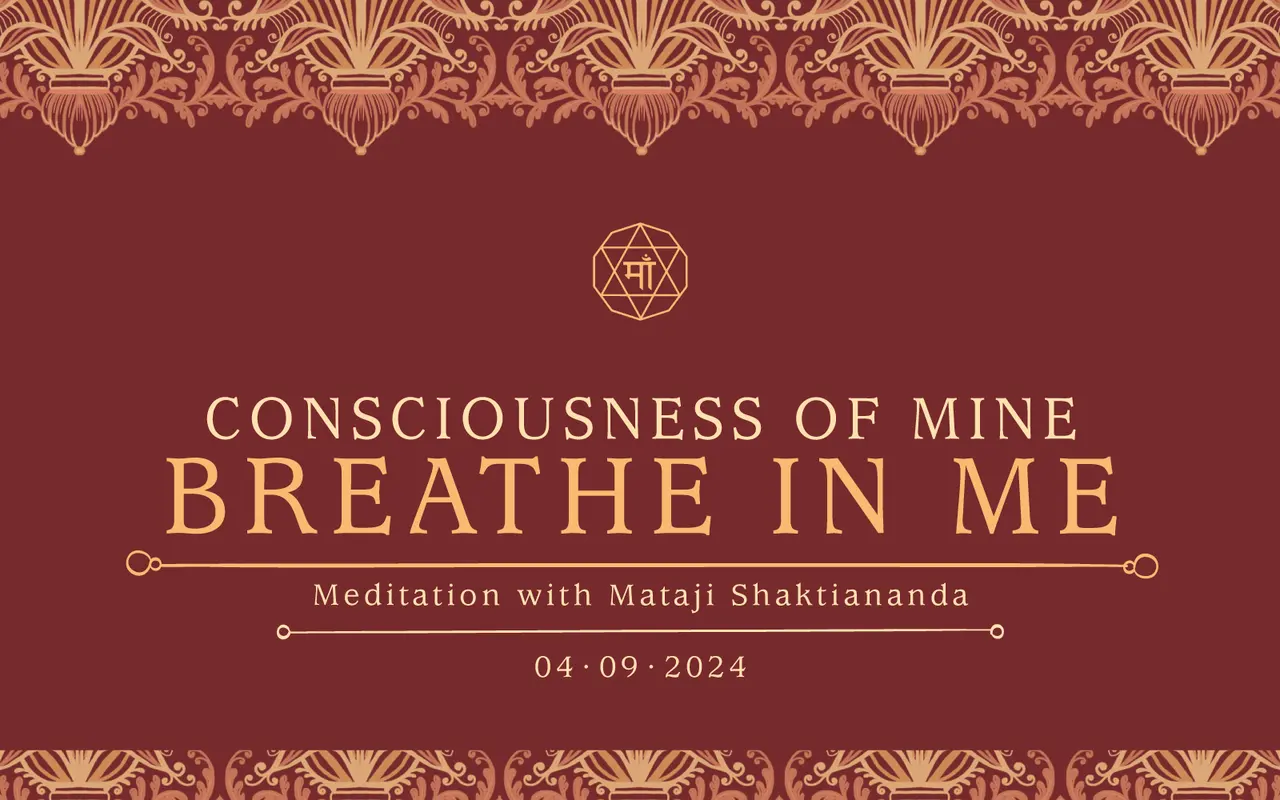 Consciousness of Mine, Breathe in Me