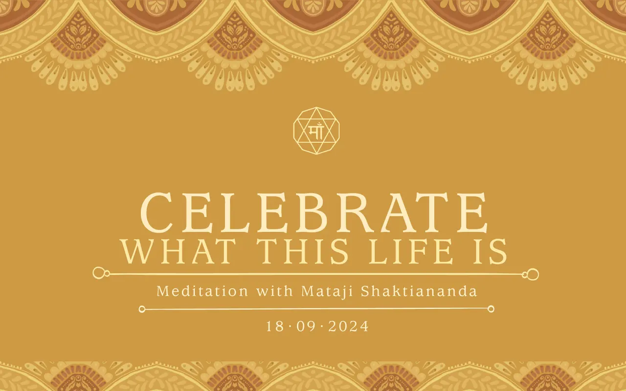 Celebrate What This Life Is