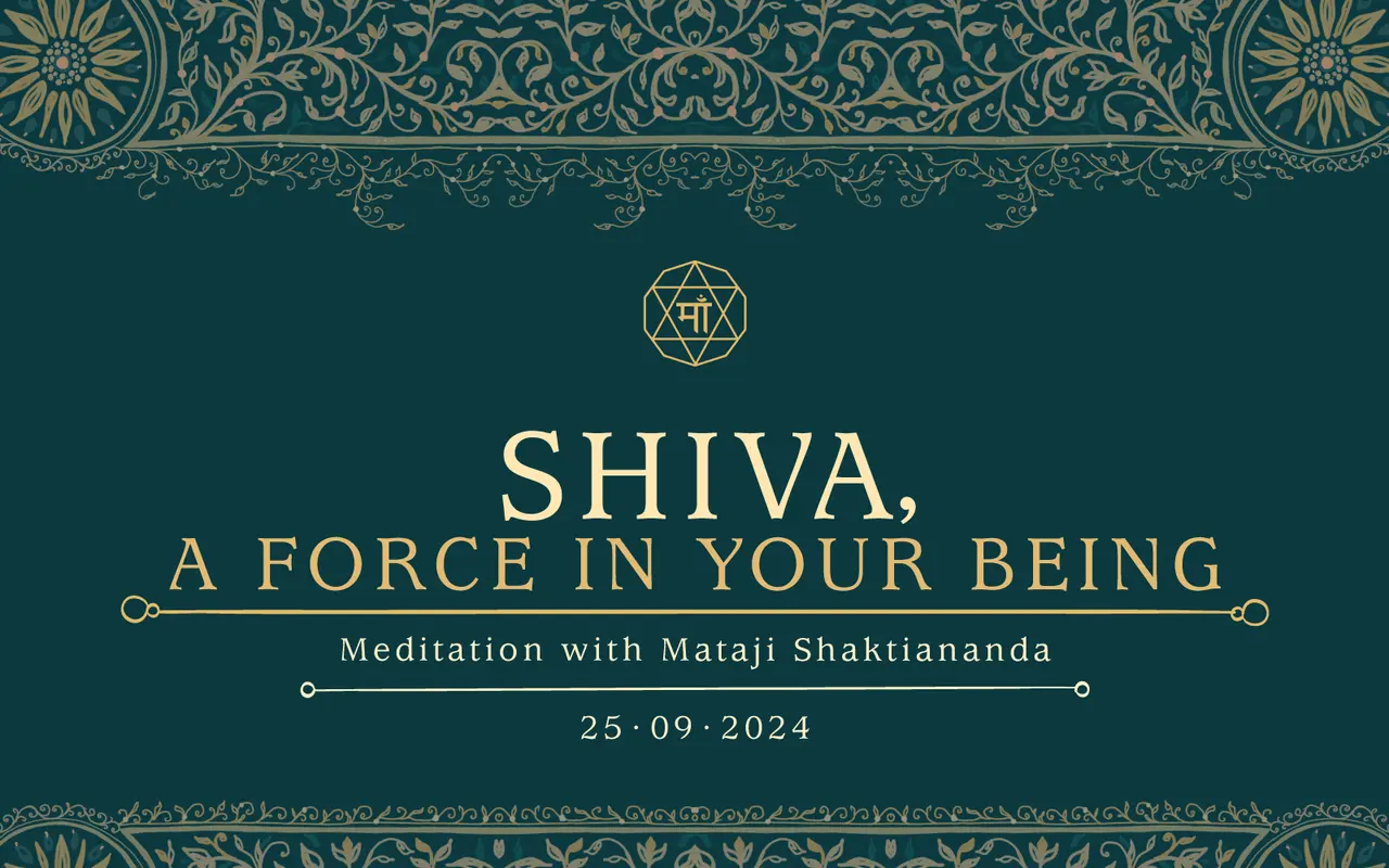 Shiva, a Force in Your Being
