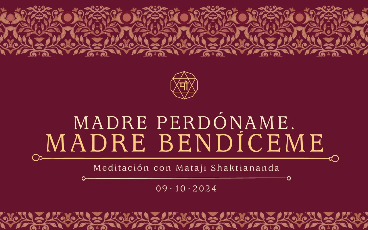 Madre perdóname. Madre bendíceme