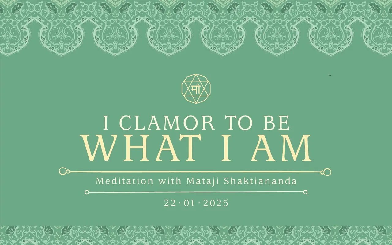 I Clamor to Be What I Am