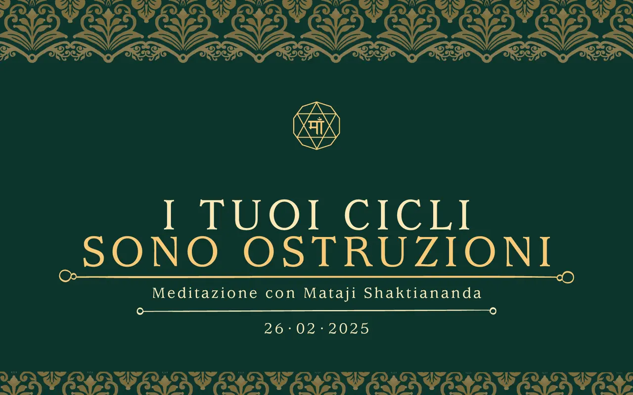 I tuoi cicli sono ostruzioni