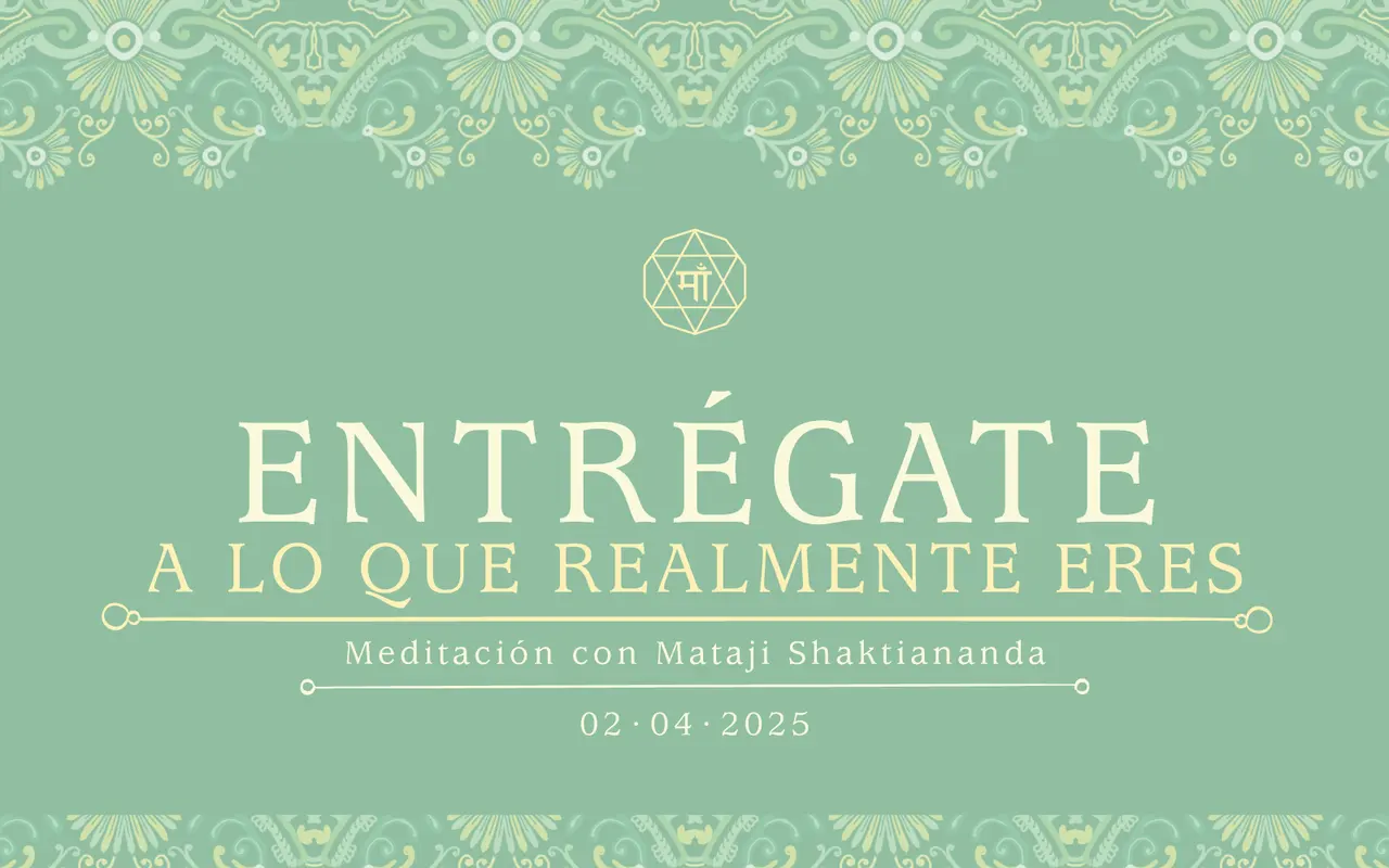 Entrégate a lo que realmente eres