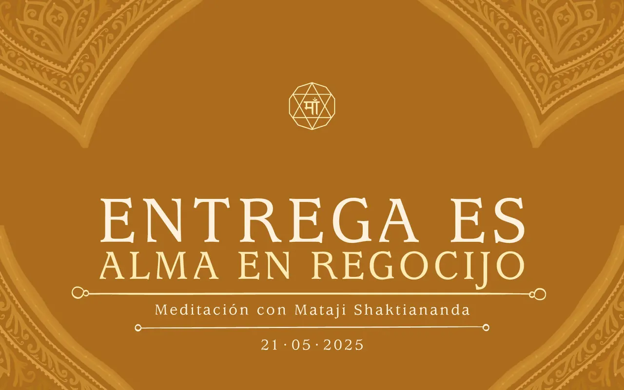 Entrega es alma en regocijo