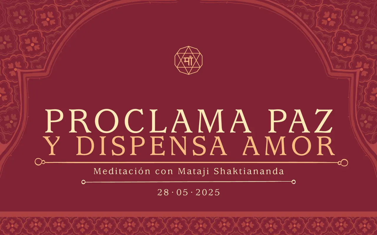 Proclama paz y dispensa amor