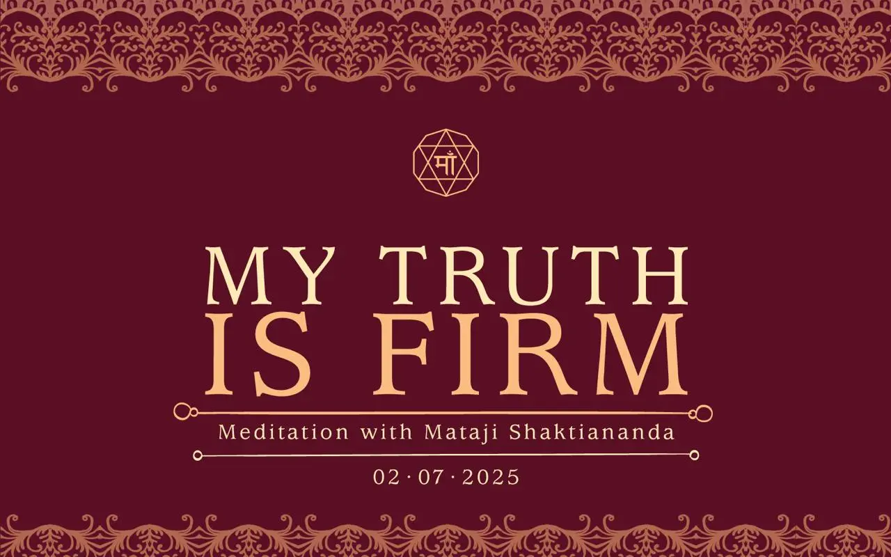 My Truth is Firm