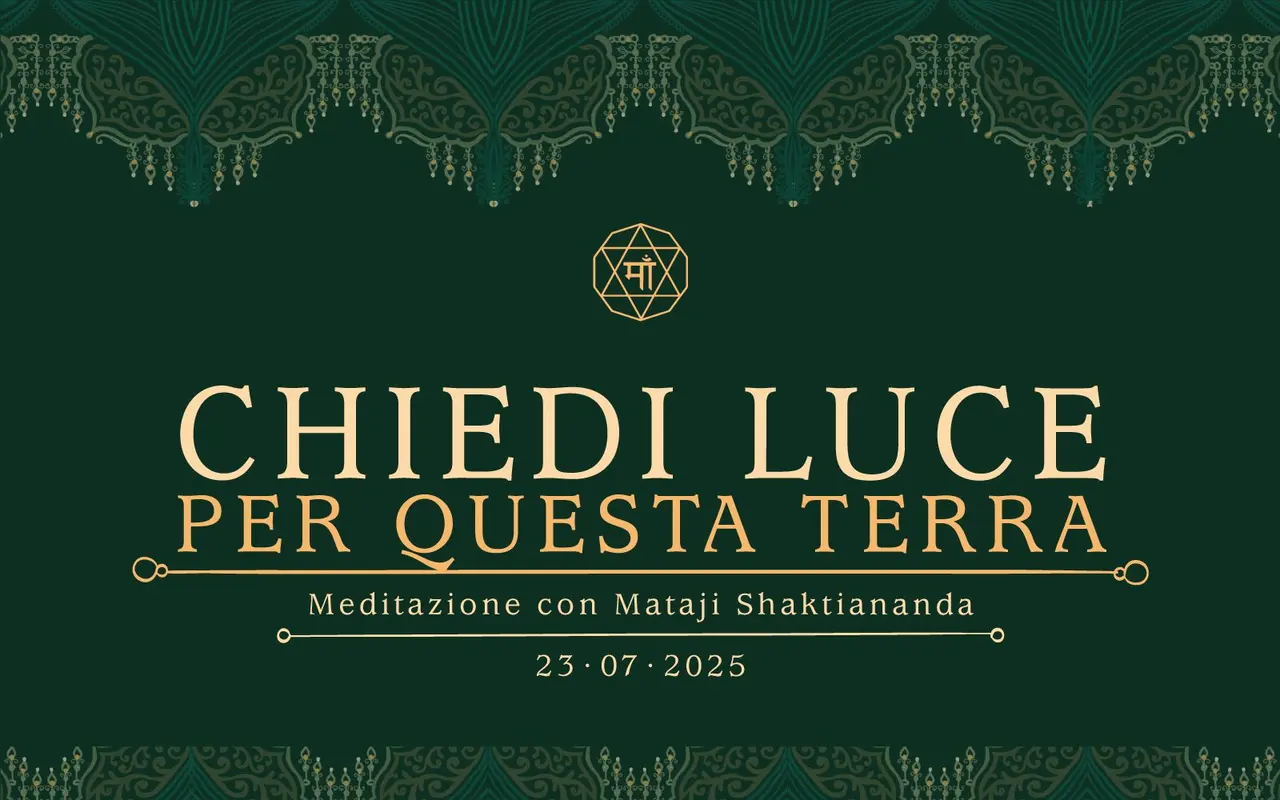 Chiedi luce per questa Terra
