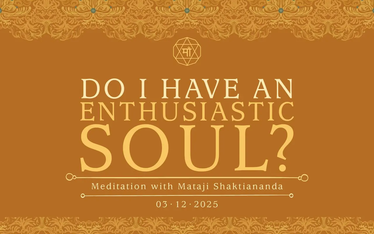 Do I have an enthusiastic soul?