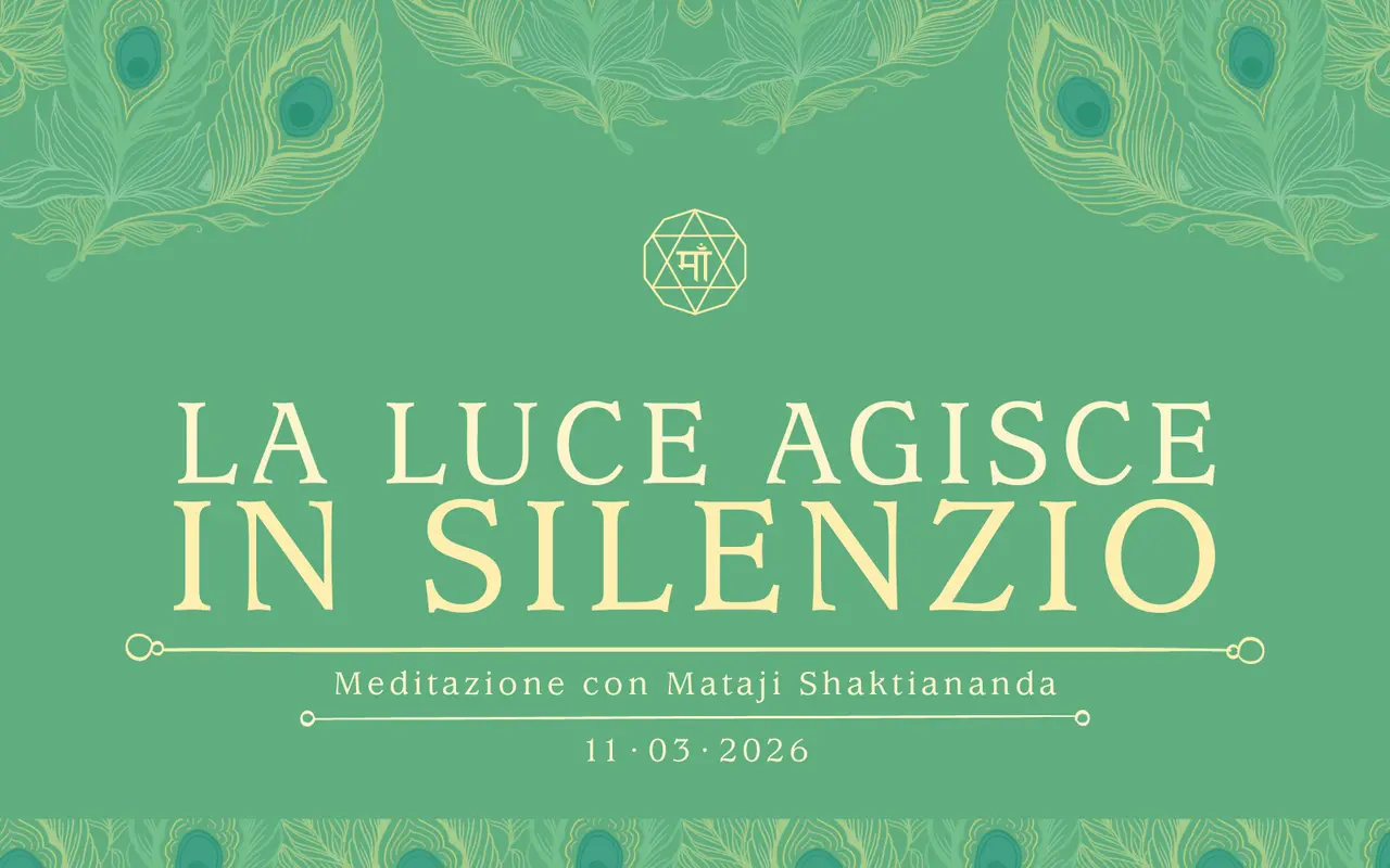La luce agisce in silenzio
