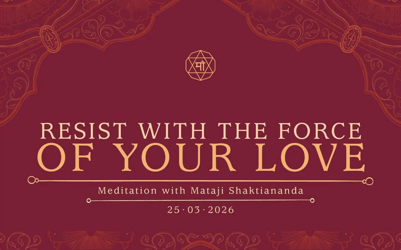 Resist With the Force of Your Love