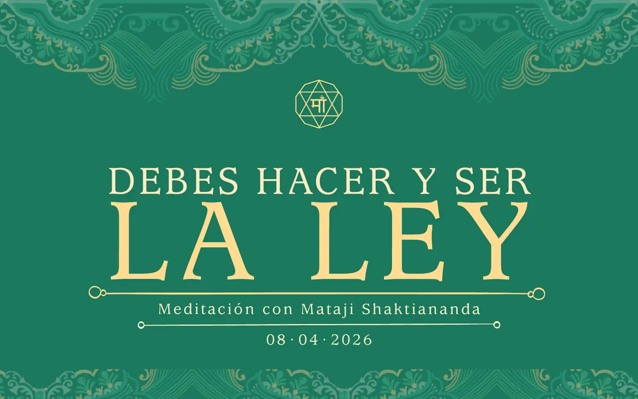 Debes hacer y ser la Ley