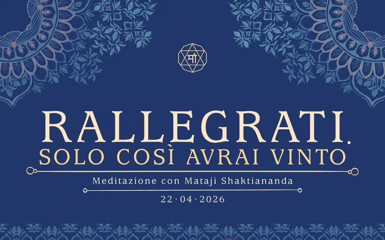 Rallegrati. Solo così avrai vinto