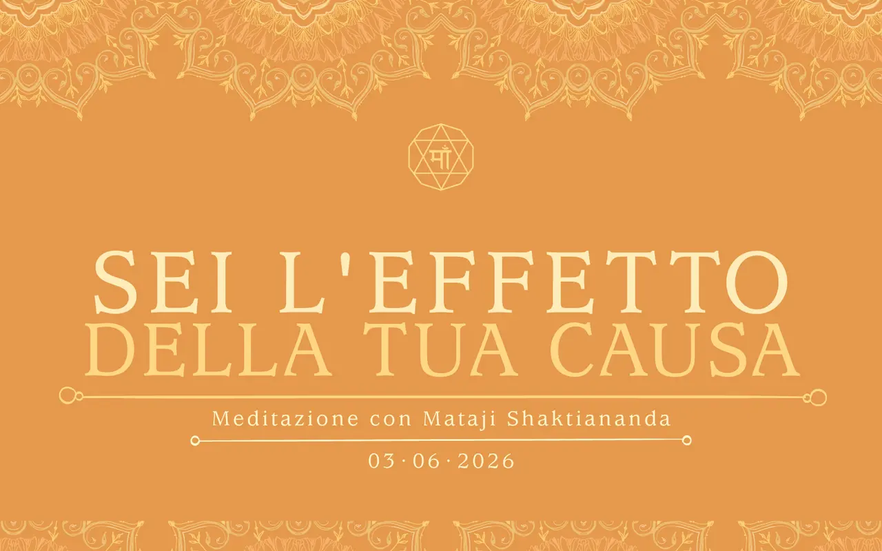 Sei l’effetto della tua causa