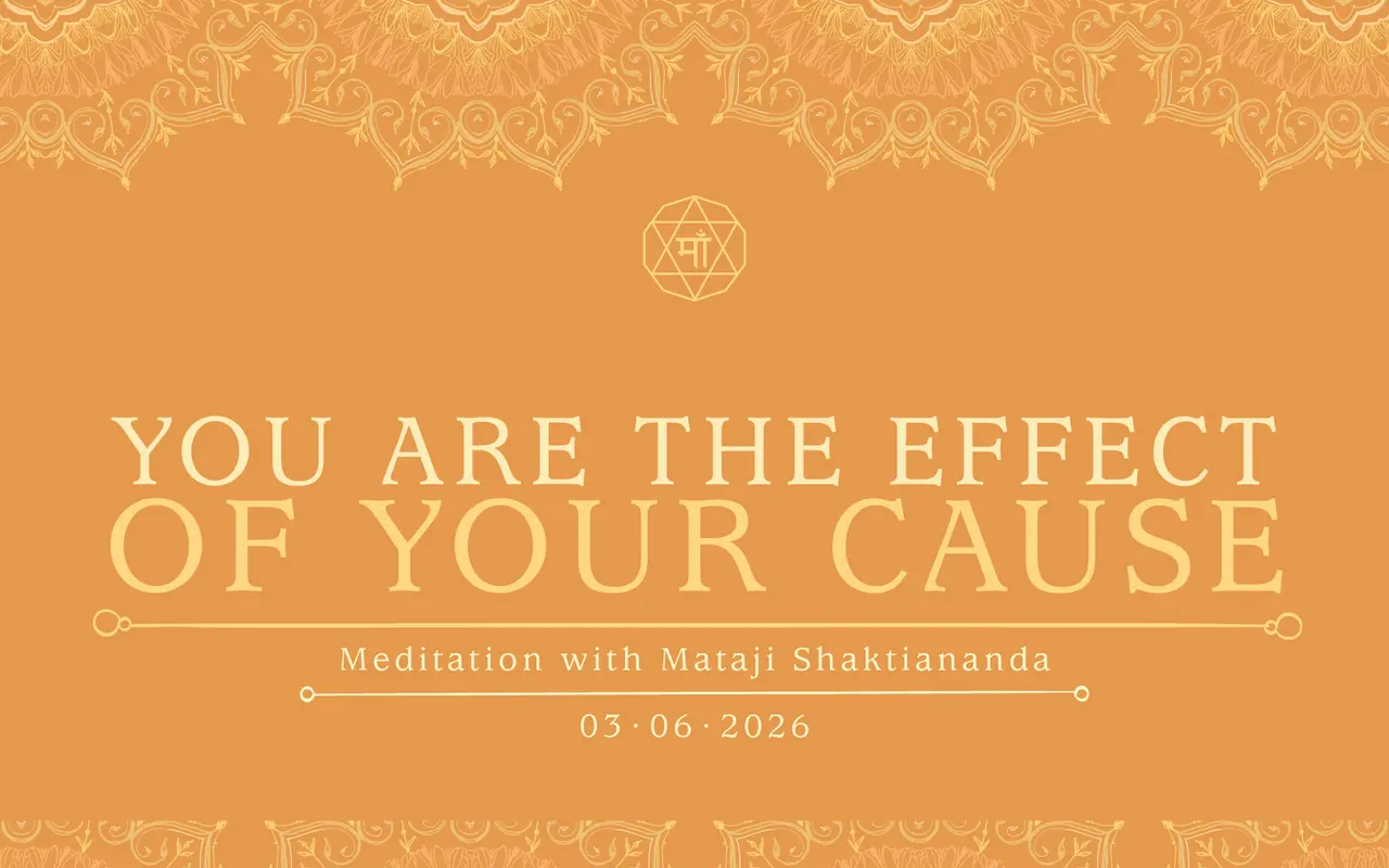 You Are the Effect of Your Cause