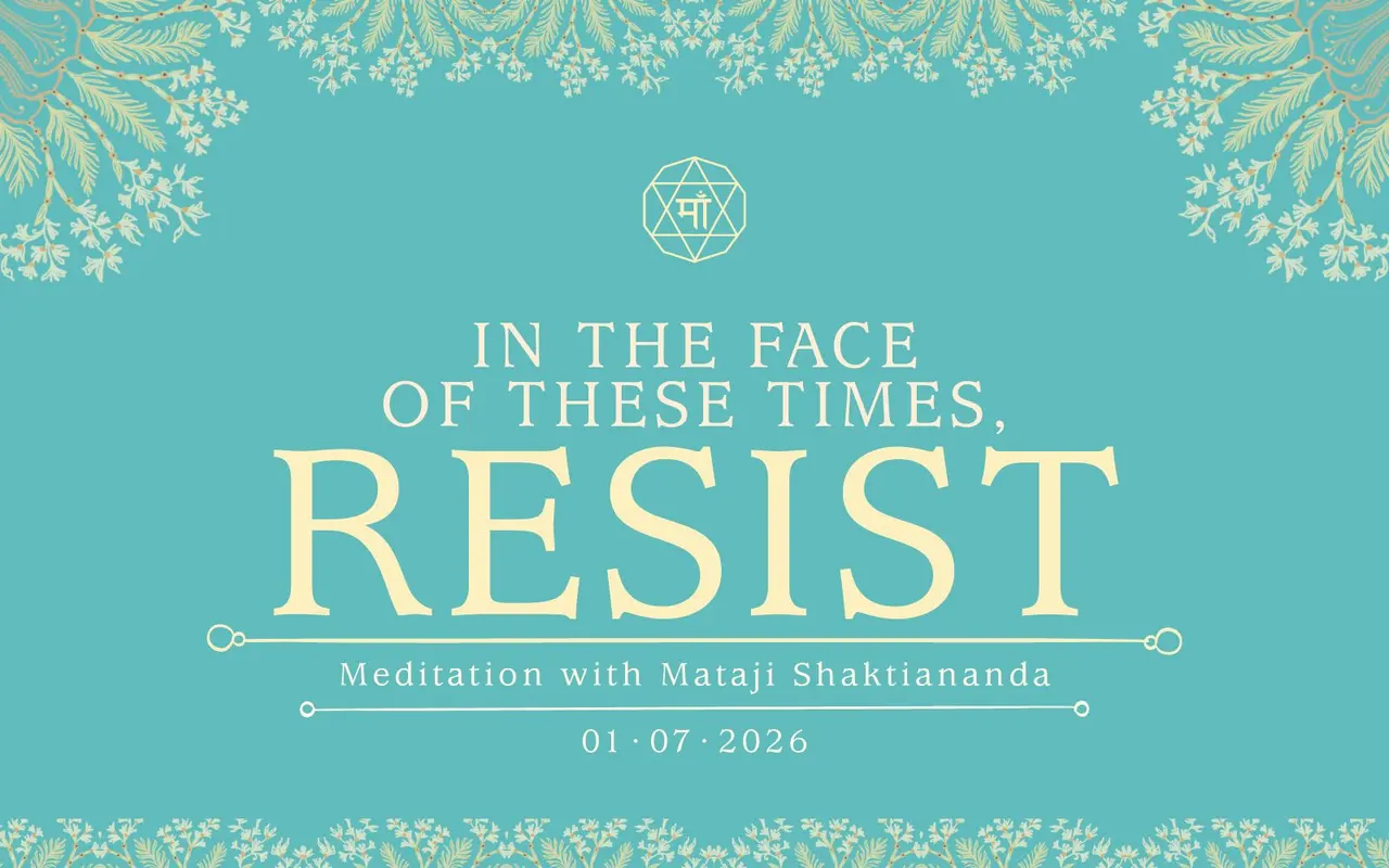 In the Face of These Times, Resist