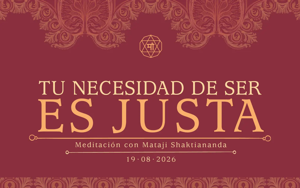 Tu necesidad de ser es justa