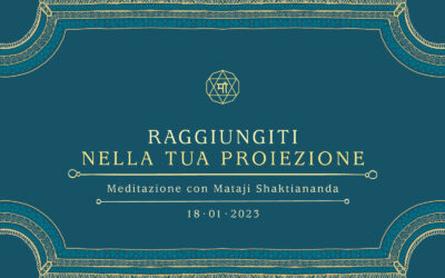 Raggiungiti nella tua proiezione