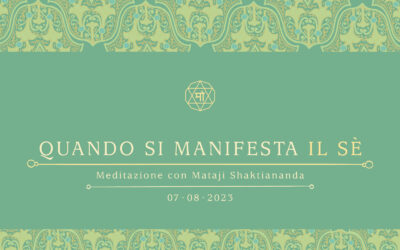 Quando si manifesta il Sè