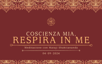 COSCIENZA MIA, RESPIRA IN ME