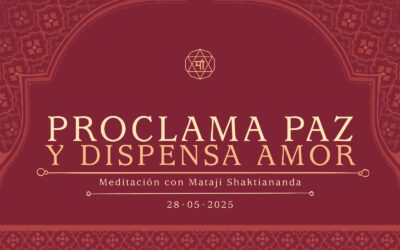 Proclama paz y dispensa amor
