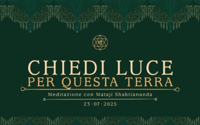 Chiedi luce per questa Terra